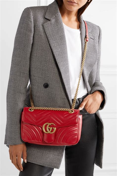 red gucci bag blog|gucci red marmont bag small.